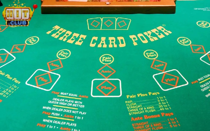 Cách chơi Poker 3 Lá (Three Card Poker)