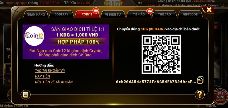 nạp tiền hitclub